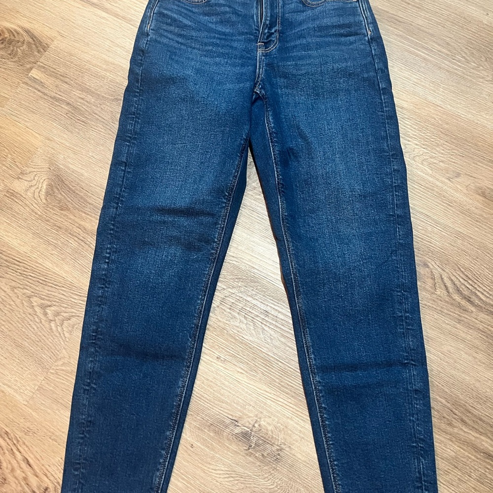 American Eagle Outfitters Women's Straight Leg Jeans, High Rise